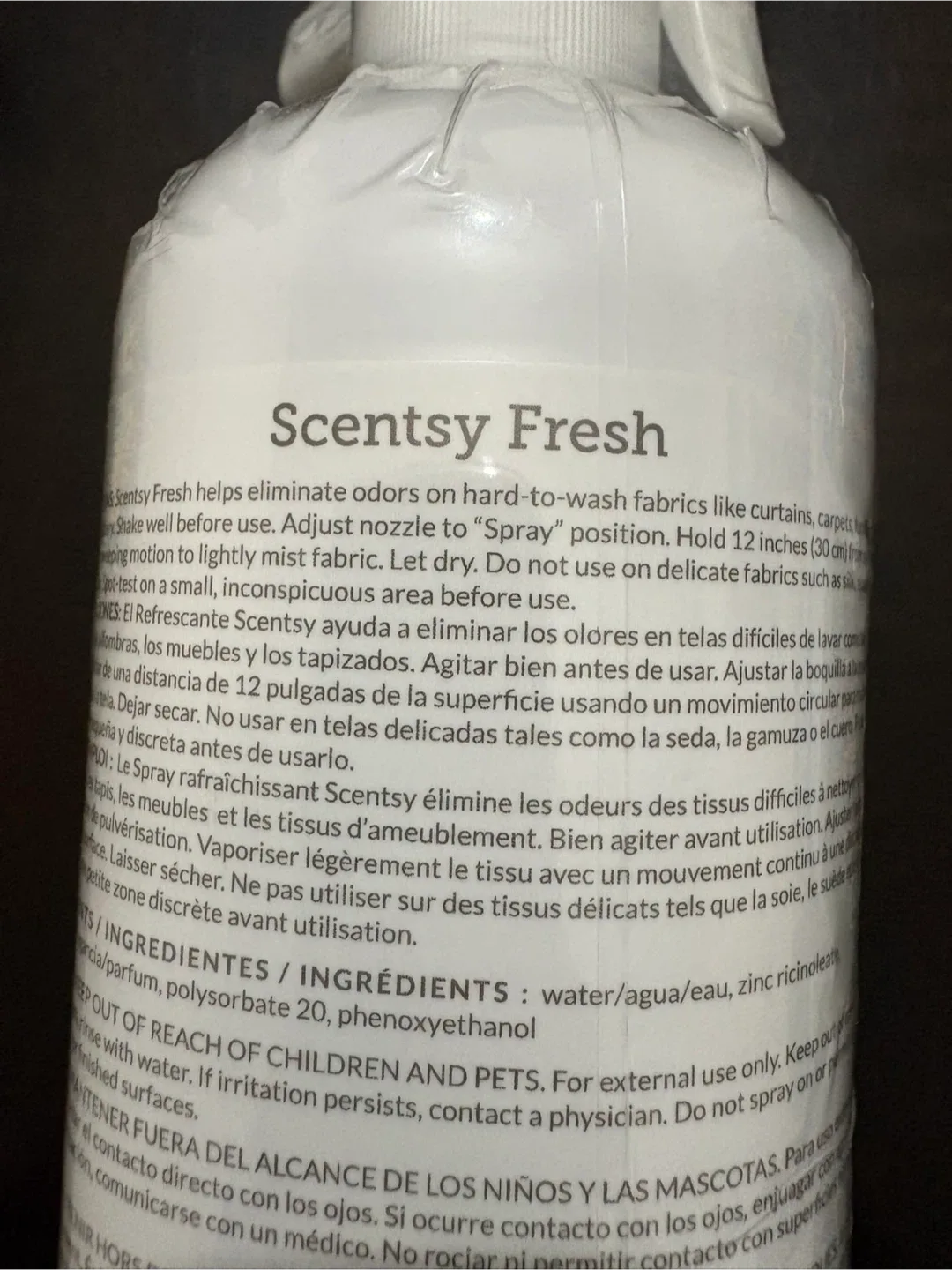 Scentsy Fresh Spray 473mL - Lavender Cotton image indicator(4)