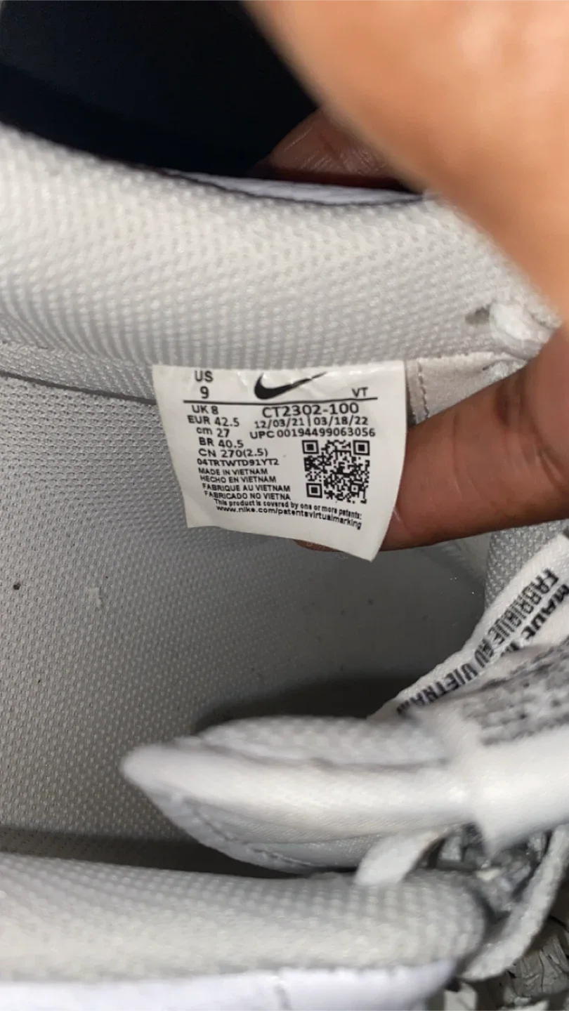 Nike Air Force 1 '07 White/Black, US 9 image indicator(2)