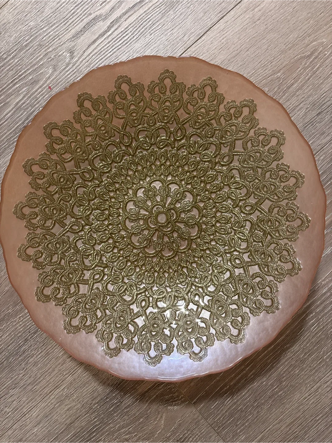 Decorative Lace Patterned Plate image indicator(5)