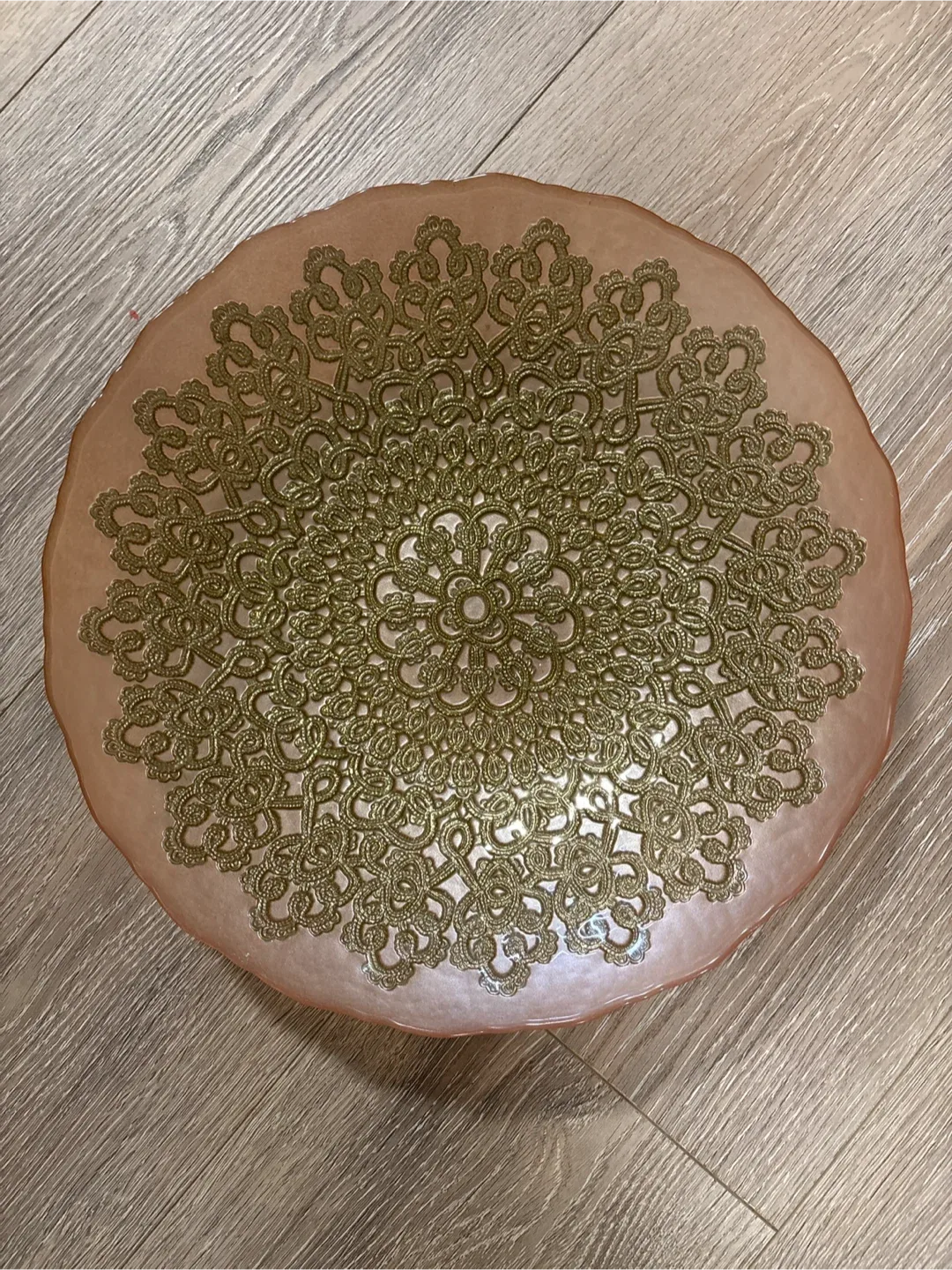 Decorative Lace Patterned Plate image indicator(4)