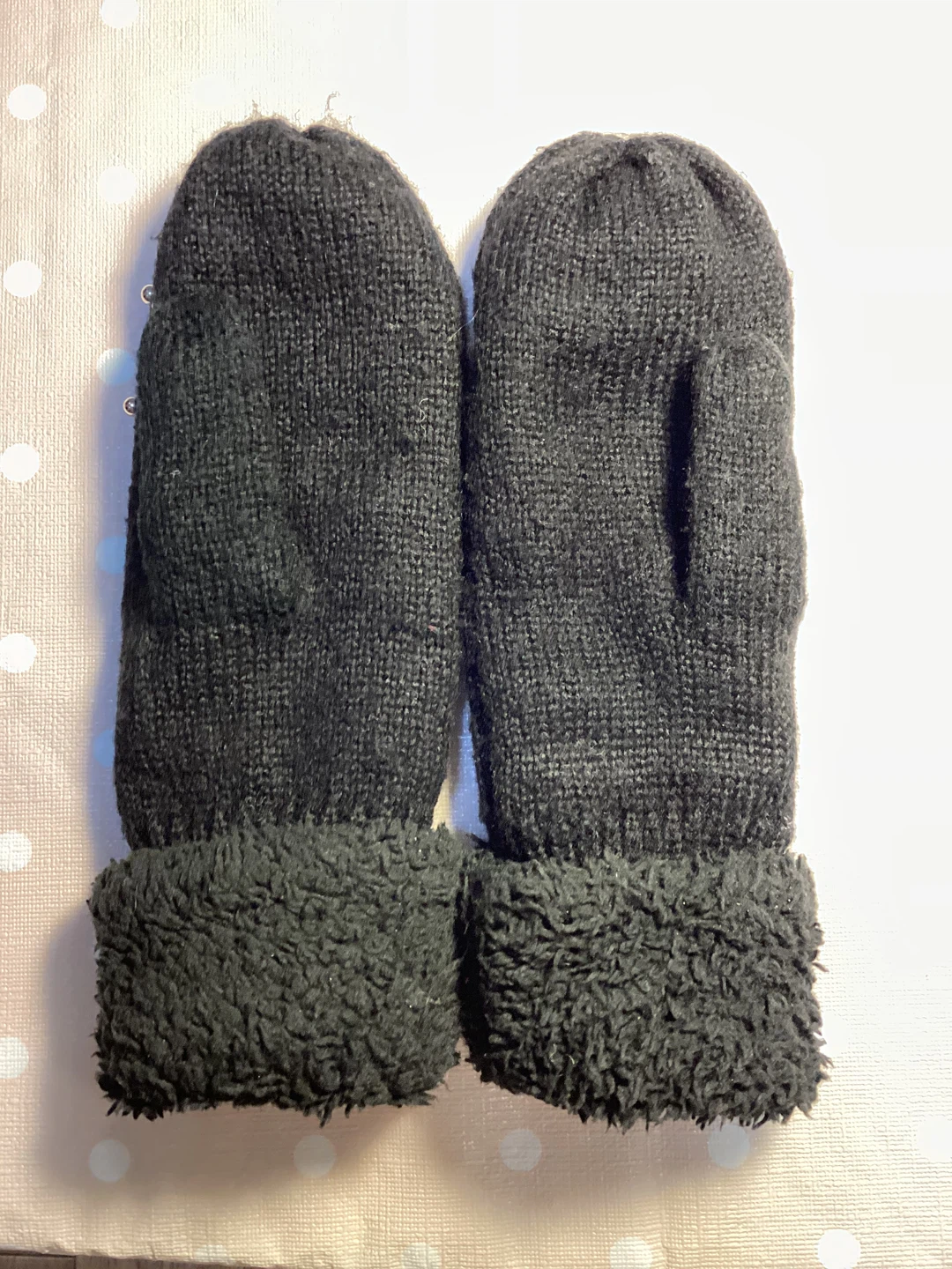 NORTHERN REFLECTIONS BLACK MITTENS - photo 2