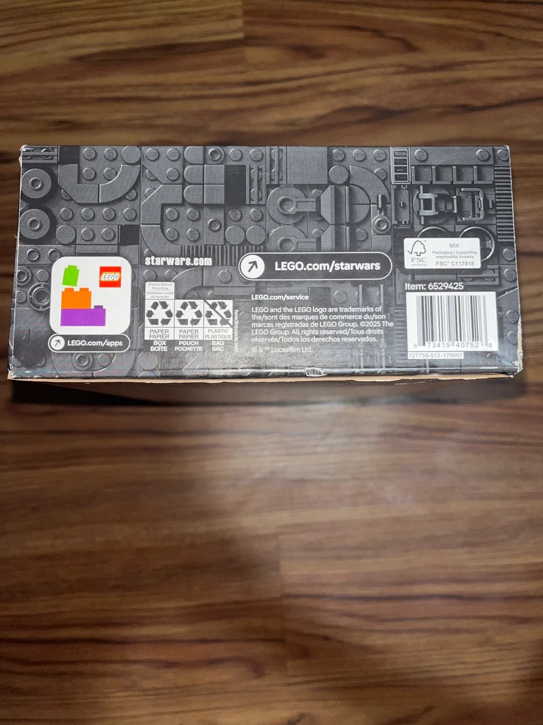 New LEGO Star Wars AT-AT Driver Helmet 75429 image indicator(3)