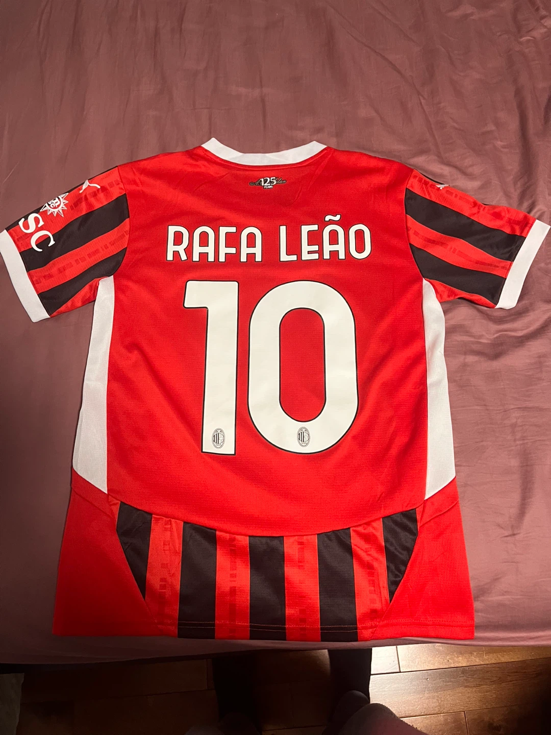 Puma AC Milan 125 years edition Rafa Leao Jersey - Size S - photo 2