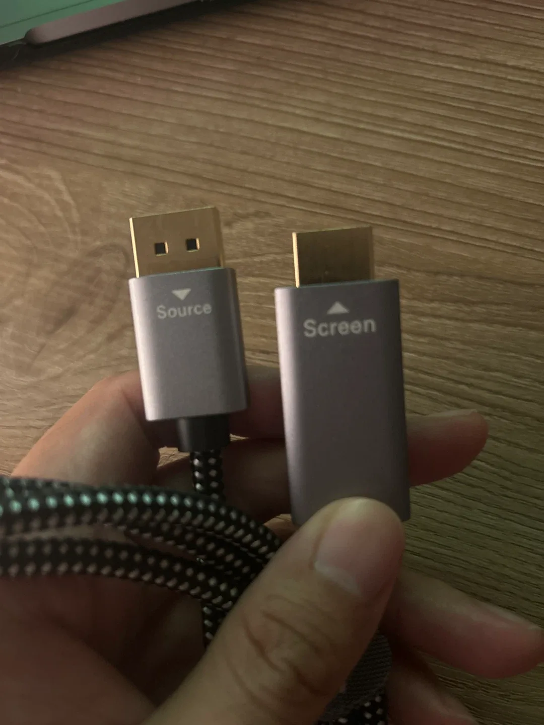 Braided DisplayPort to HDMI Cable image indicator(2)