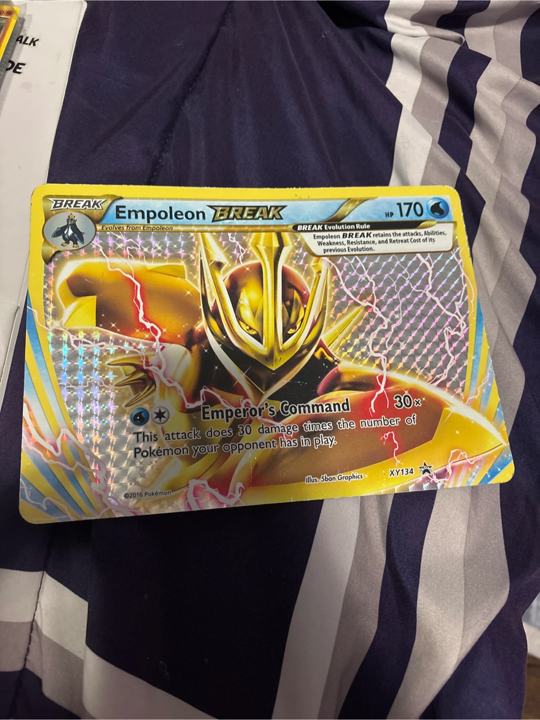 Empoleon BREAK Pokemon Card