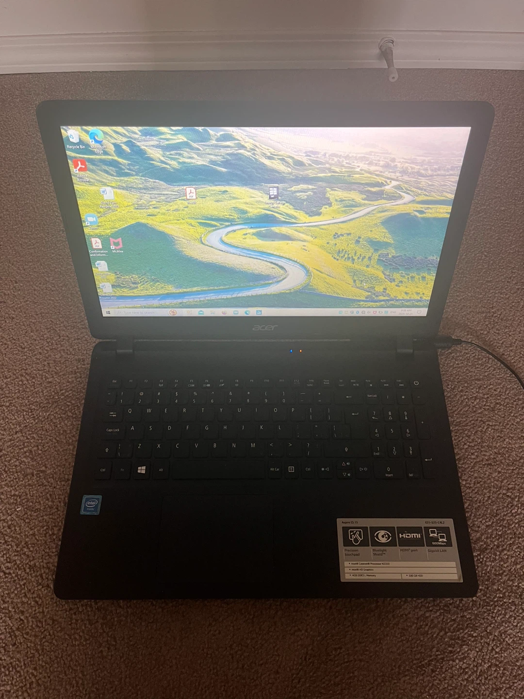 Acer Aspire ES 15 Laptop