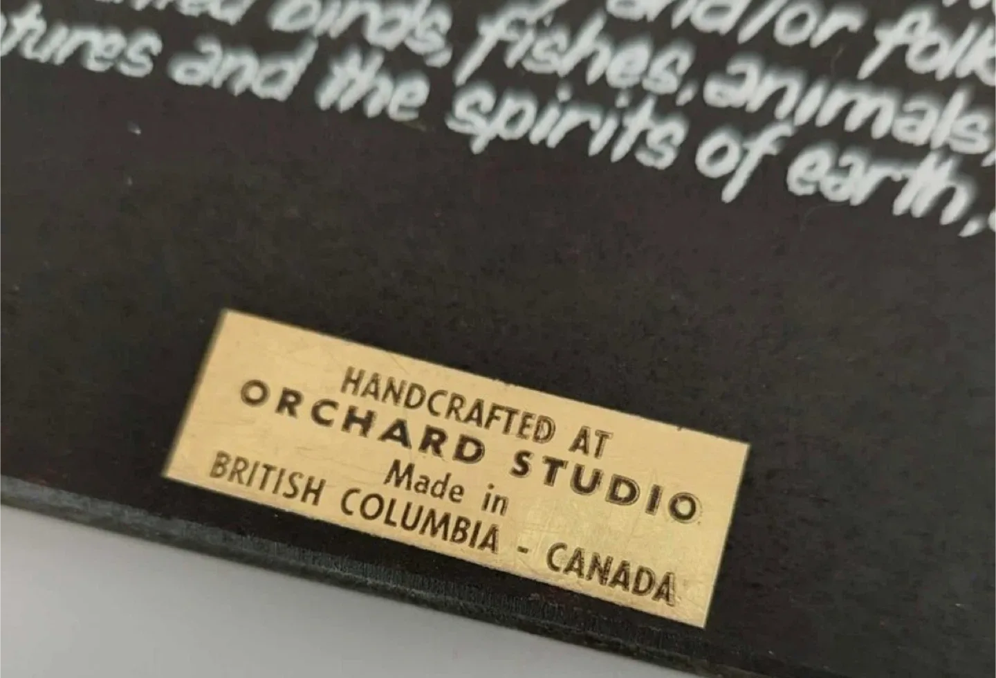 Vintage First Nations THUNDERBIRD Aluminum Wall Plaque image indicator(7)