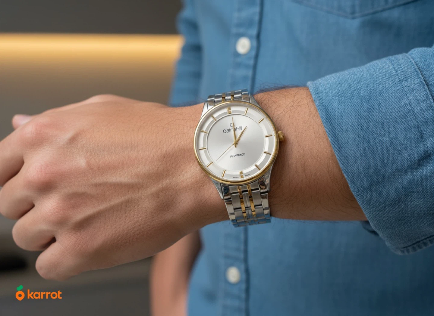 Cairnhill Florence Watch - Silver & Gold