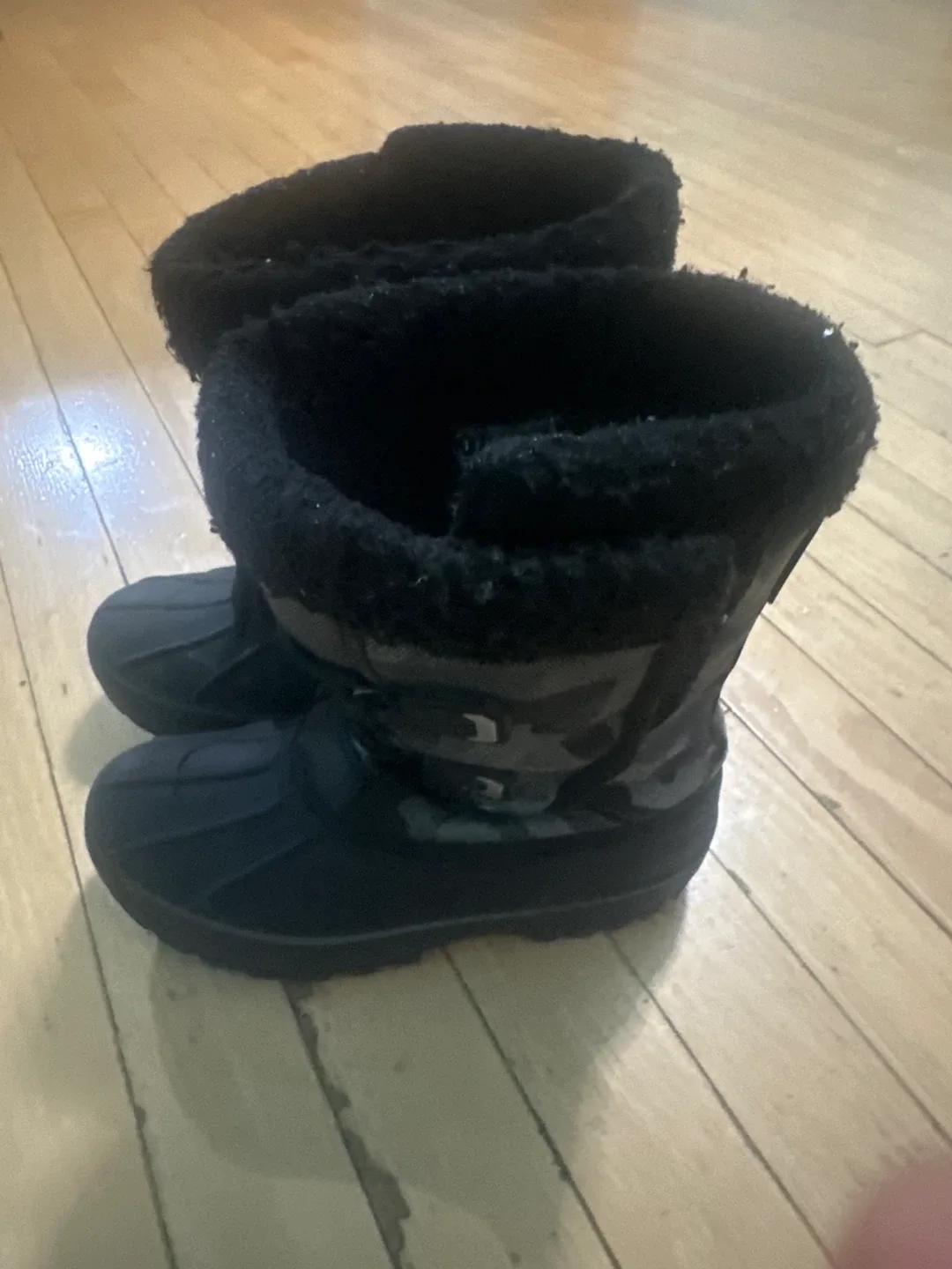 Black Kids Winter Boots image indicator(3)