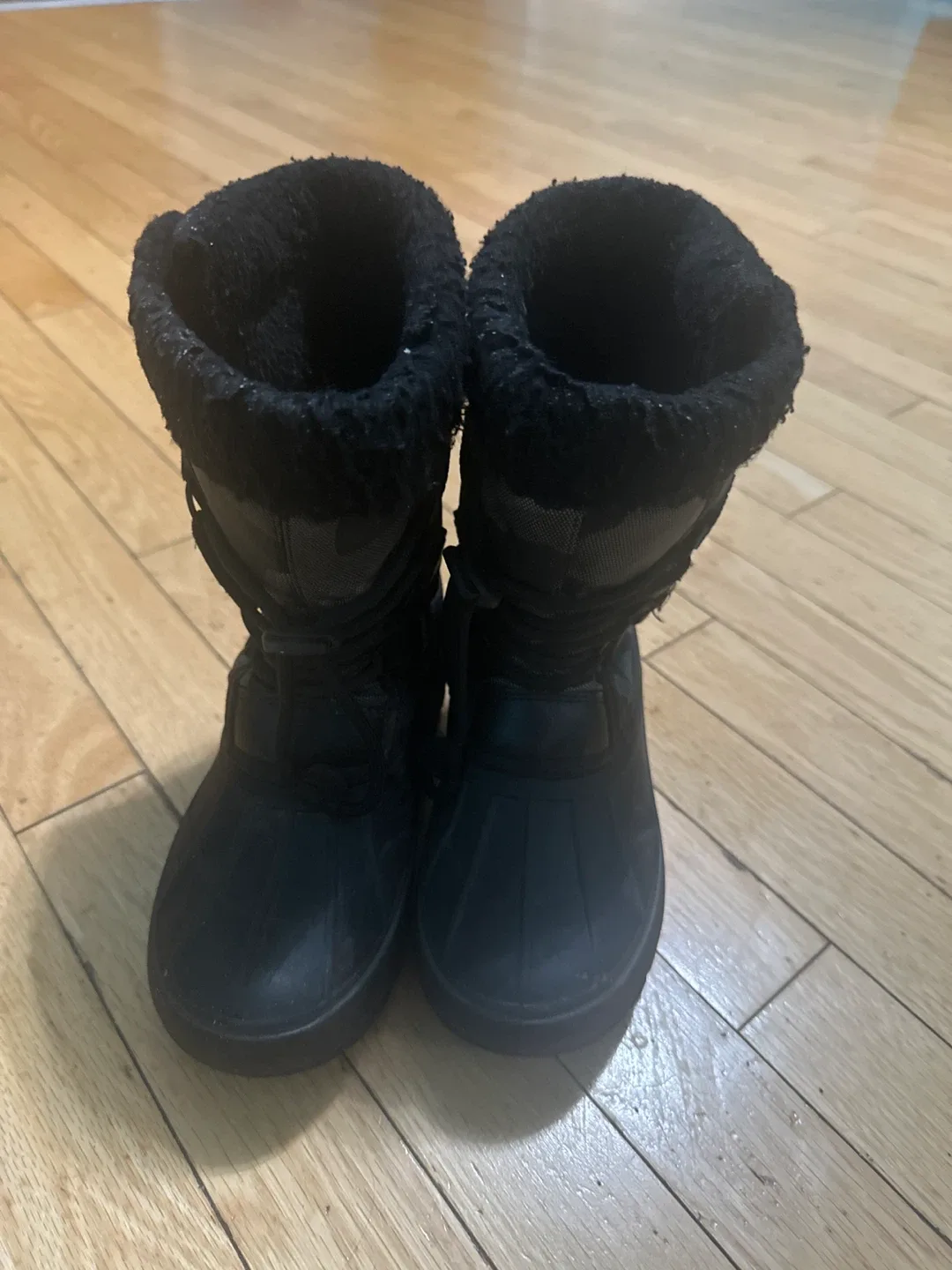 Black Kids Winter Boots image indicator(4)