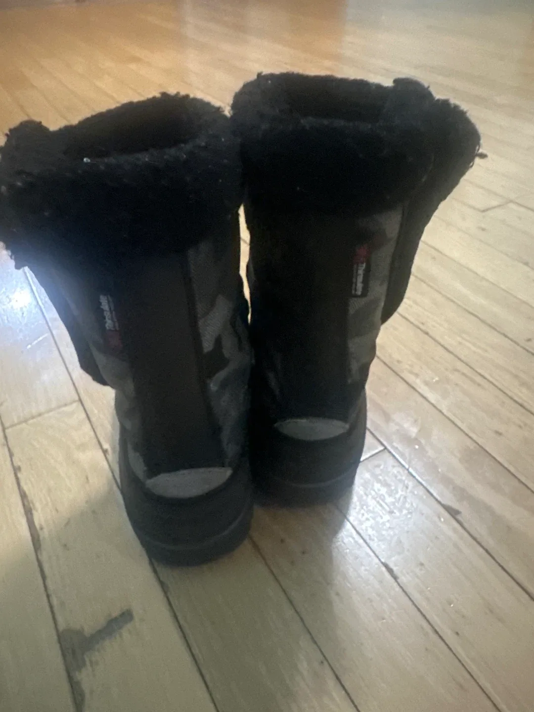 Black Kids Winter Boots image indicator(2)