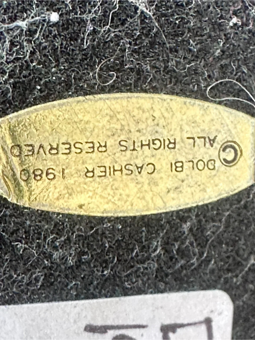 Vintage Brass MCM Herons on marble 1980 Dolbi Cashier rare art image indicator(6)