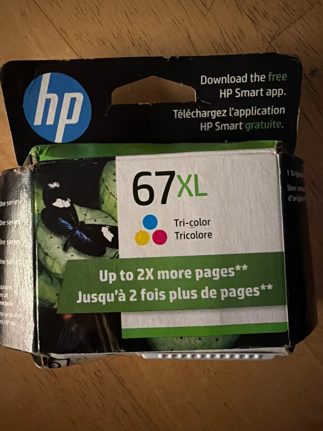 HP 67XL Tri-Color Ink Cartridge thumbnail
