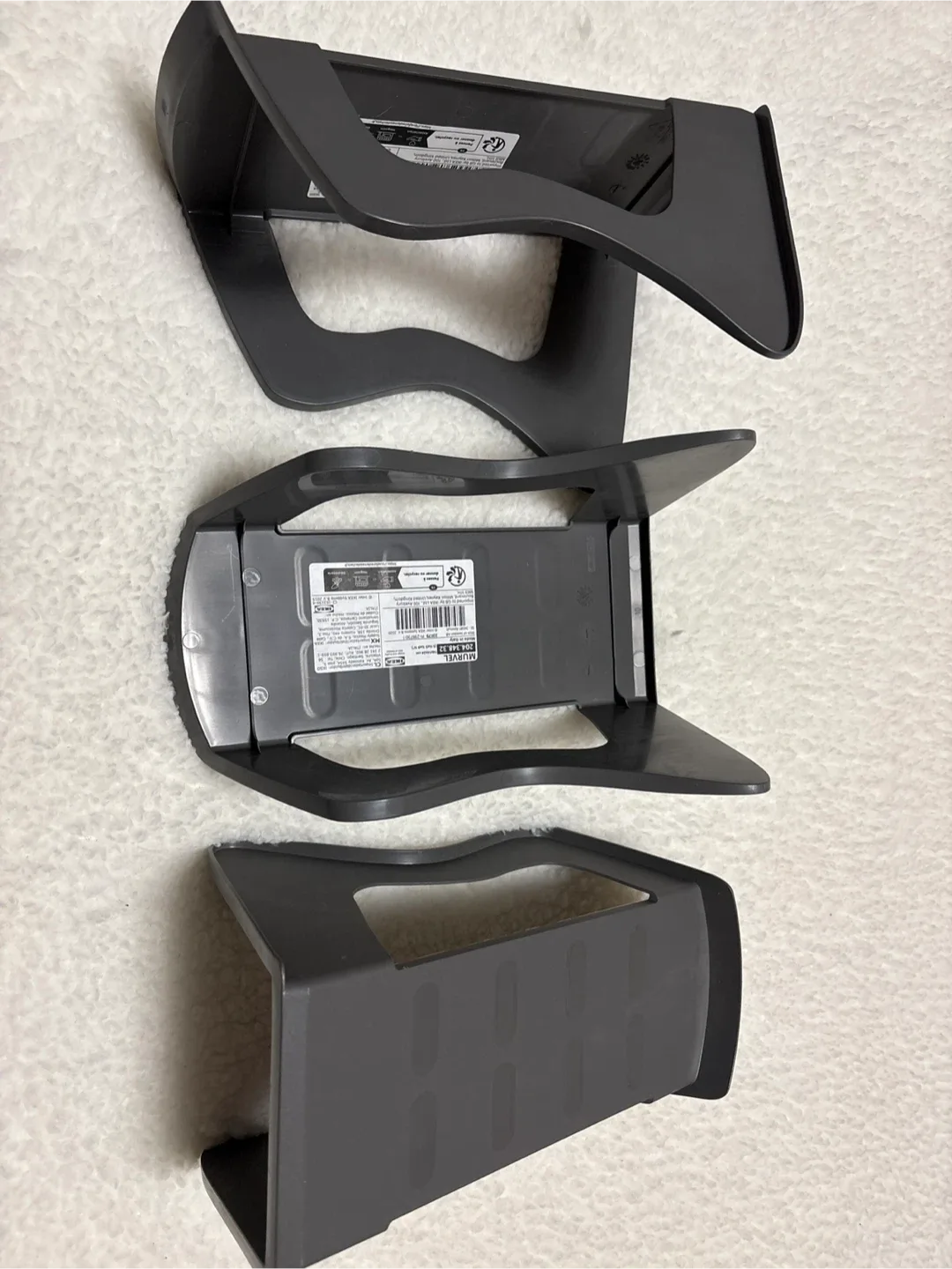 IKEA Murvel Shoe Racks - Grey