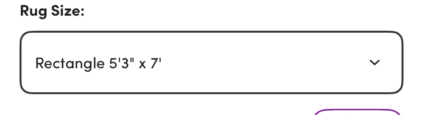 Area Rug - Rectangle 5'3" x 7' image indicator(2)
