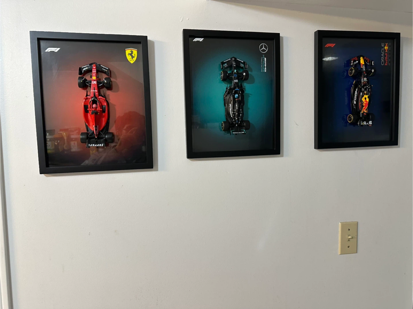 Formula 1 (F1) framed art with car - photo 5
