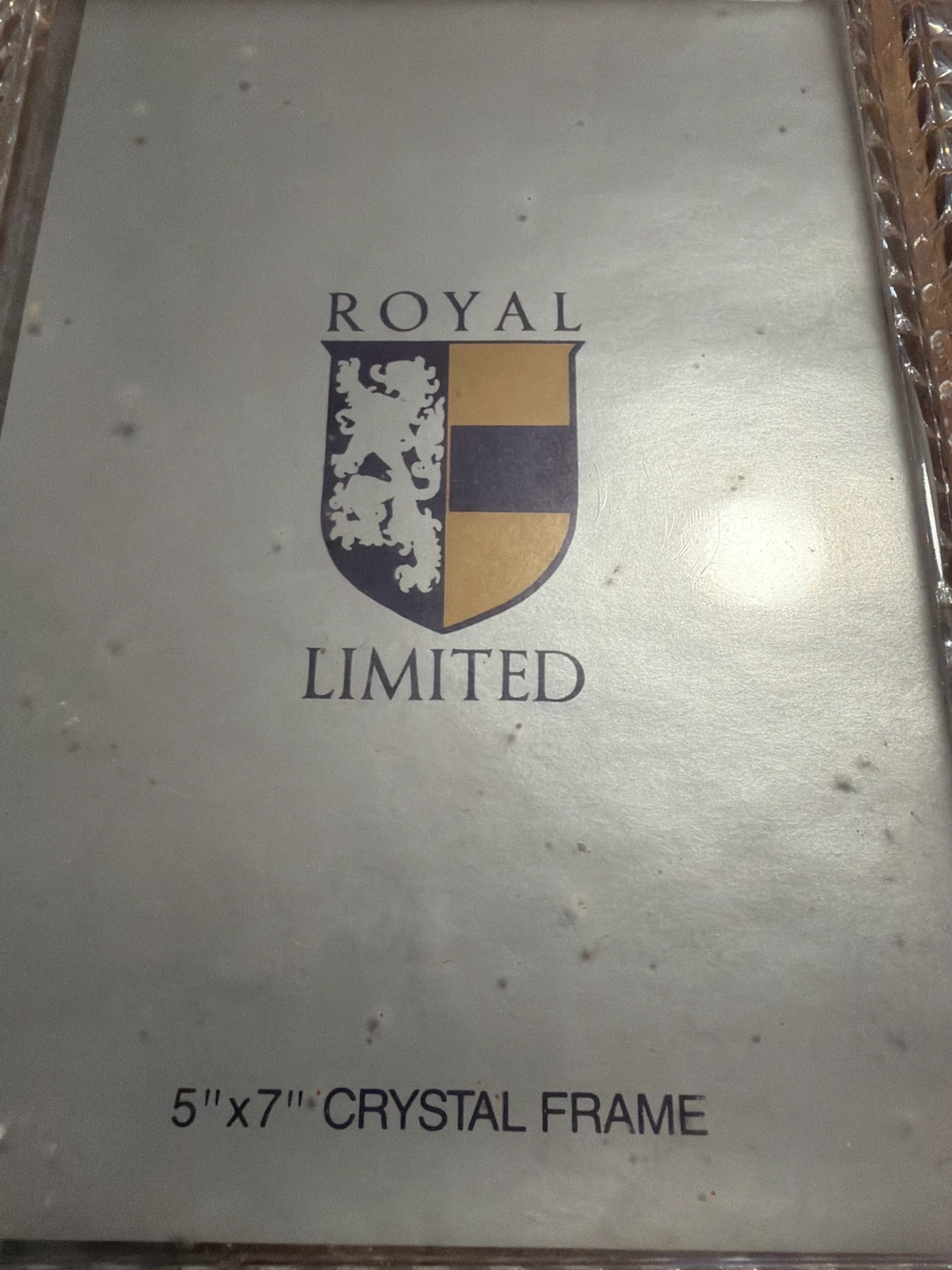Cristal d'Arques Royal Limited 5"x7" Crystal Frame - photo 3