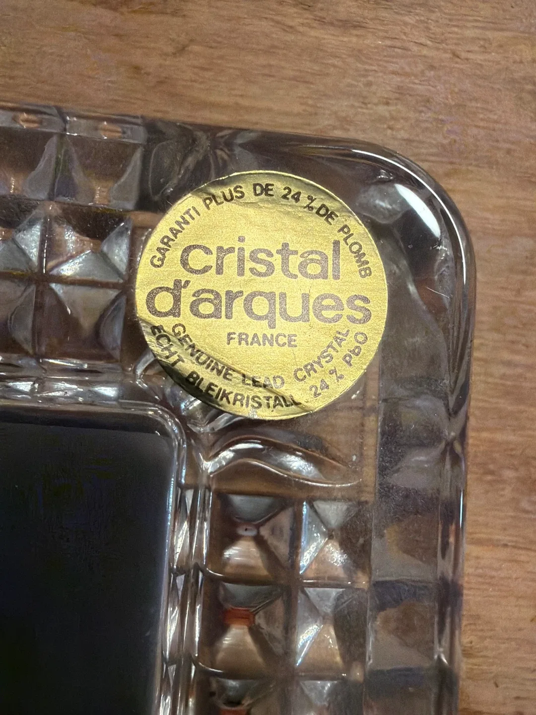 Cristal d'Arques Royal Limited 5"x7" Crystal Frame image indicator(2)