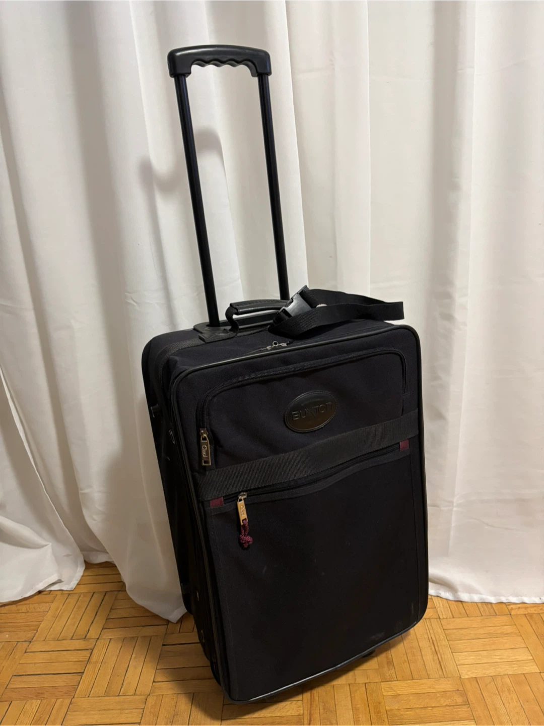 Buxton Black Rolling Suitcase - photo 3