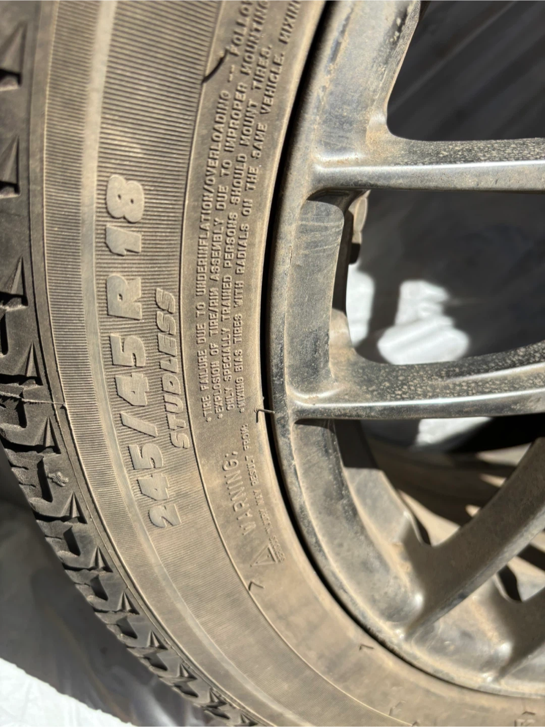 245/45R18 Winter Tire - photo 2