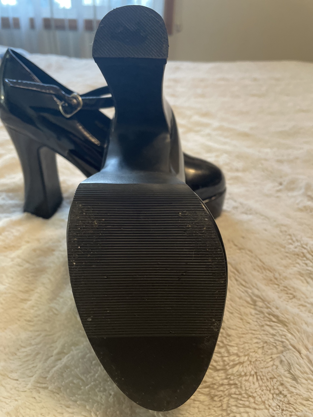 Black Platform Heels - photo 4