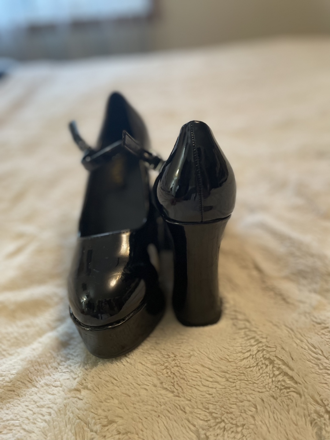 Black Platform Heels - photo 3