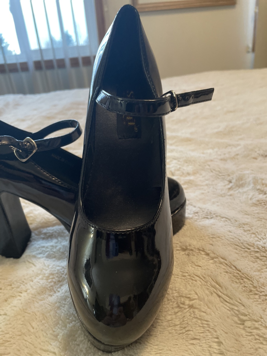 Black Platform Heels - photo 2