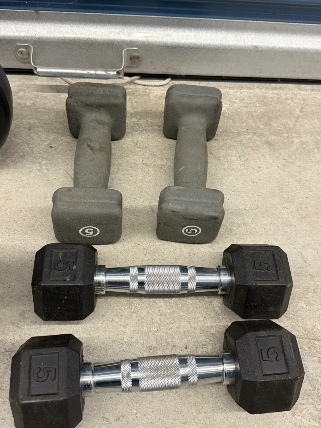 Set 6 Dumbbells Health & Fitness image indicator(4)