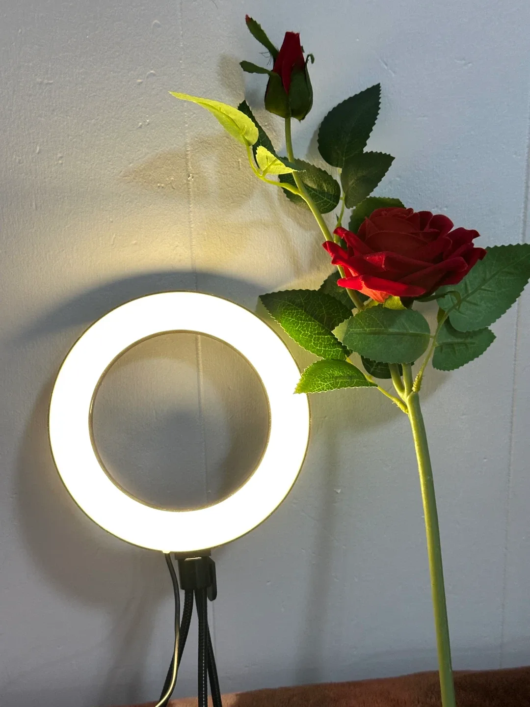 LED Ring Light with Tripod Stand image indicator(9)