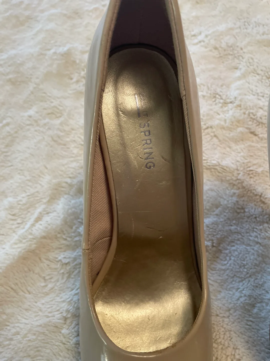 Call It Spring Beige Heels image indicator(4)