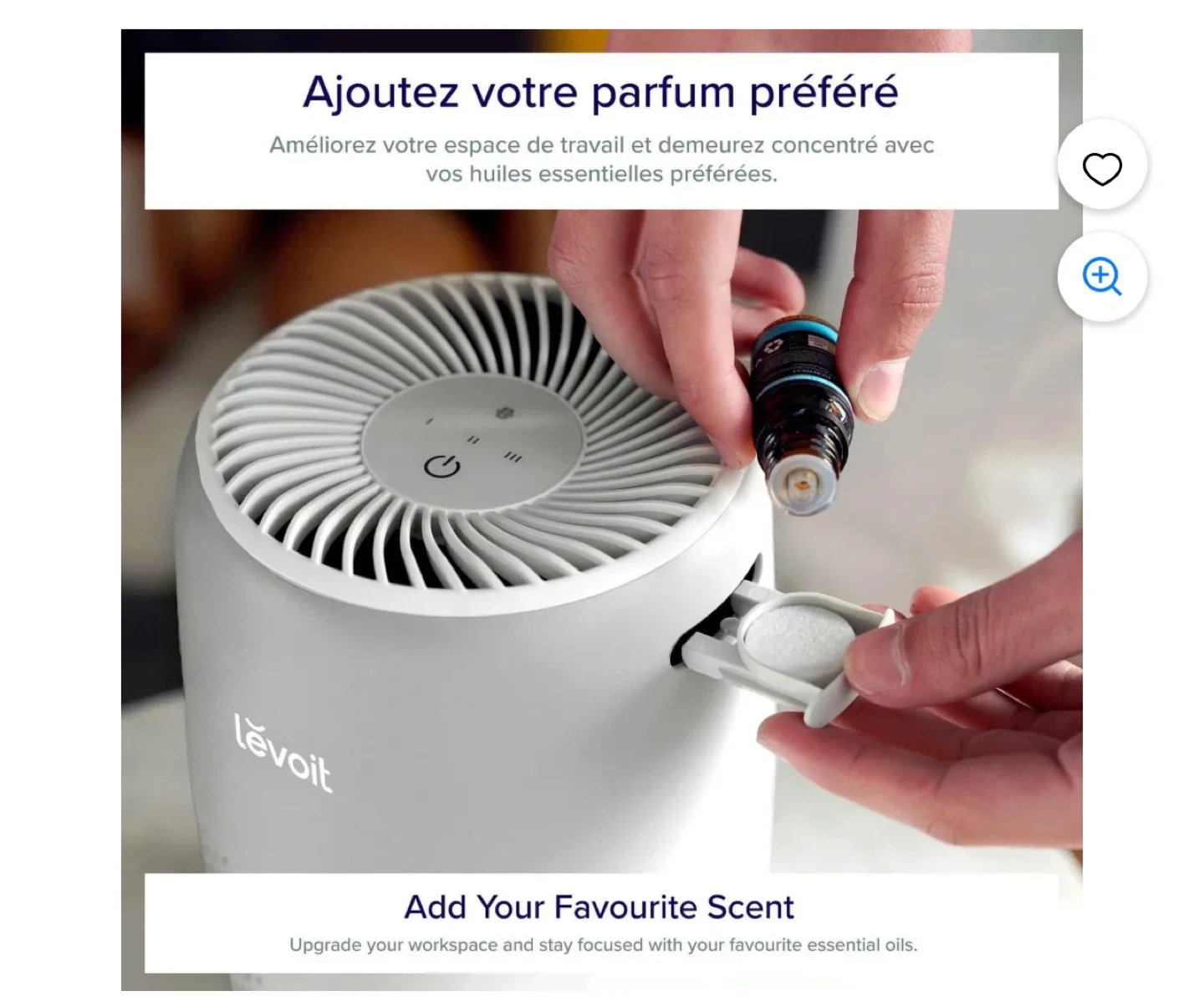 Levoit  Coremini Air Purifier with Aroma Diffuser image indicator(3)