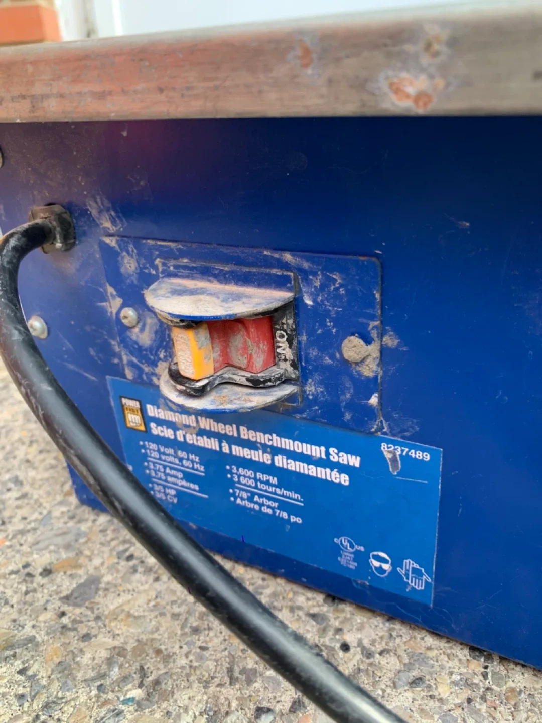 Power Pro Diamond Wheel Benchmount Saw - power tools image indicator(5)