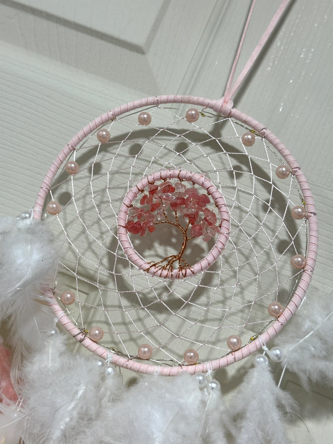 Pink Dream Catcher with Lights - photo 2