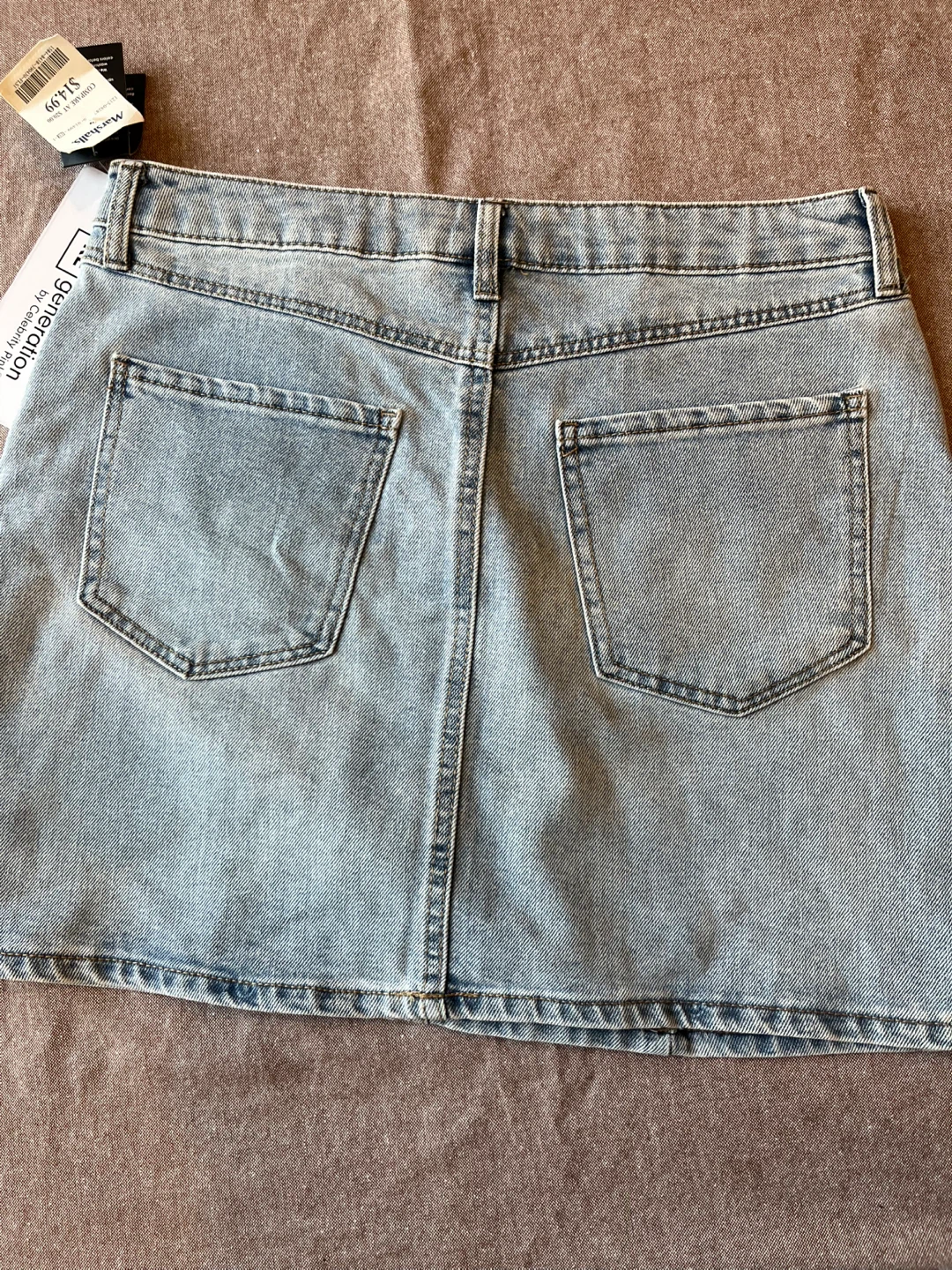 Almost Famous Denim Mini Skirt - photo 2