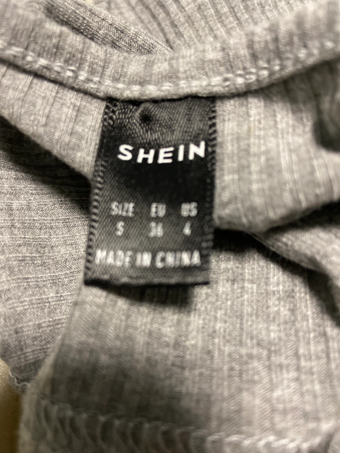 Shein Grey Halter Top - Size S - photo 3