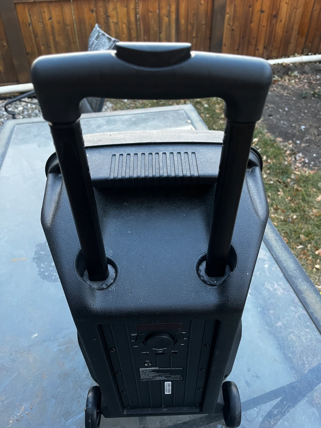 Sylvania Bluetooth Tailgate Speaker w/ LED Lighting - photo 4