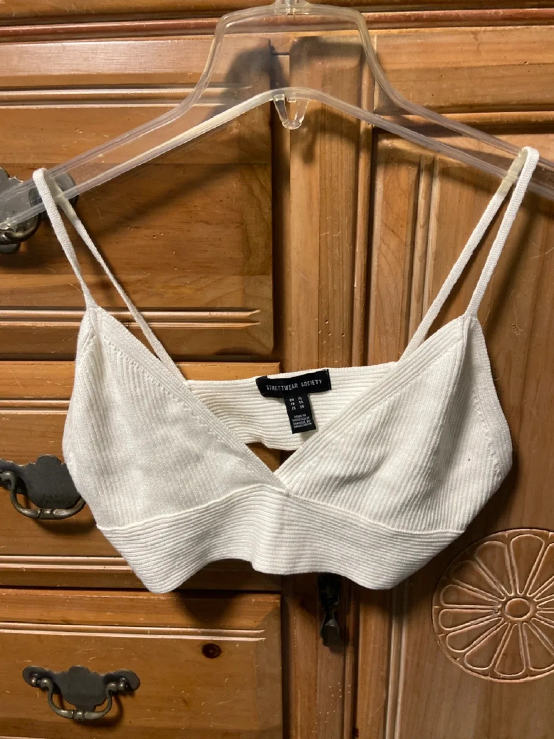 Streetwear Society White Top - Size XL