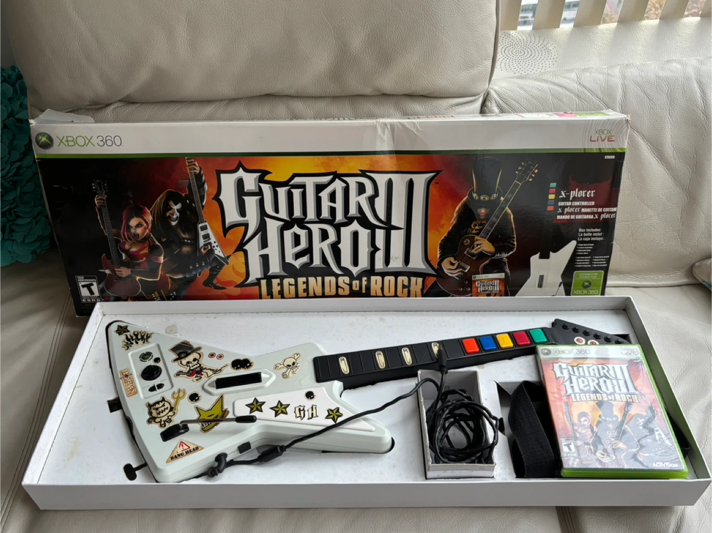 Guitar Hero III Legends of Rock Xbox 360