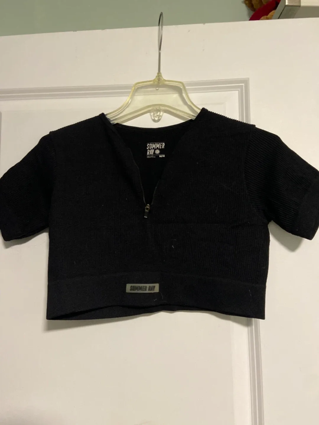 Sommer Ray Black Crop Top - Size M/M