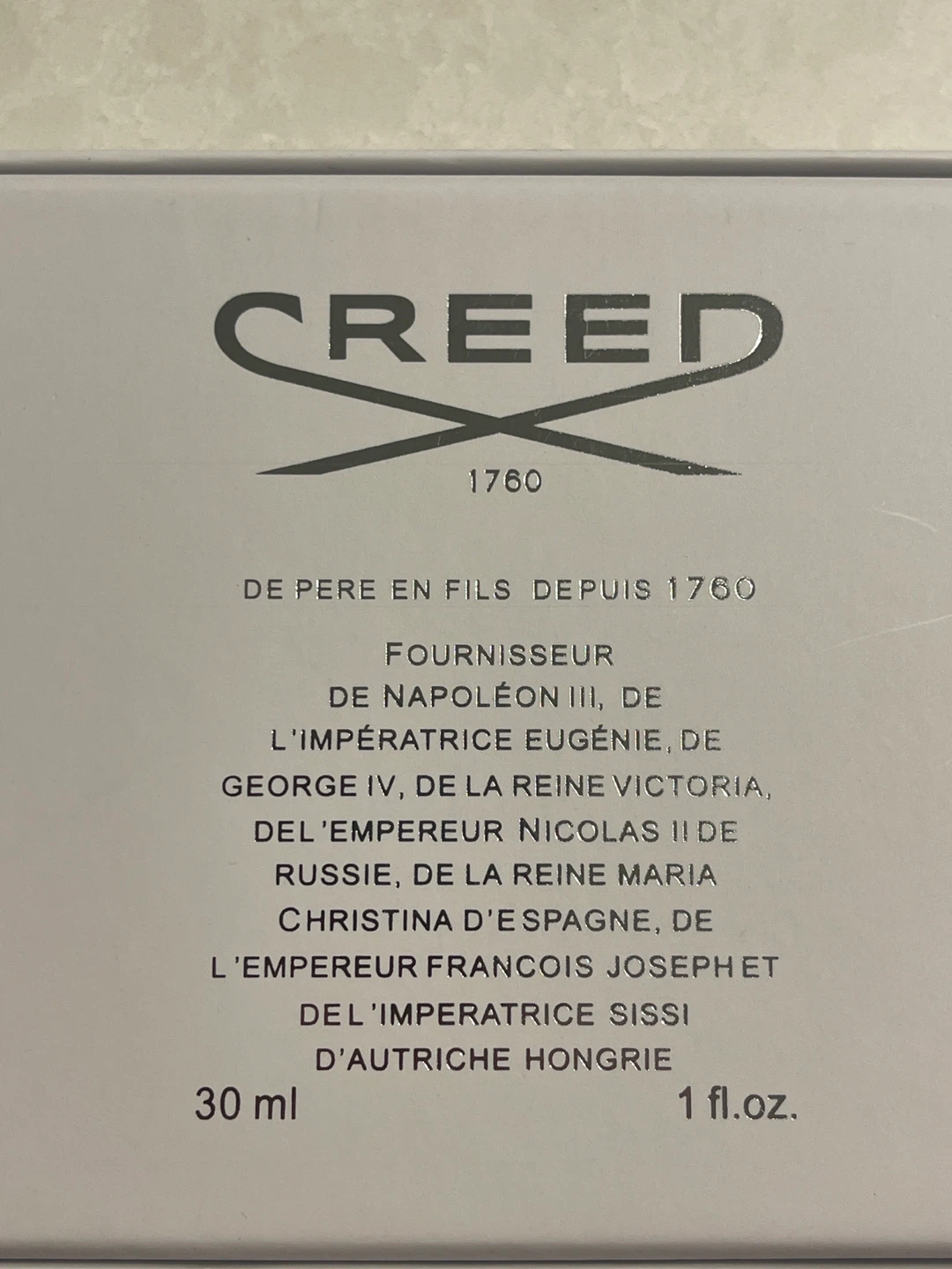 Creed Silver Mountain Water / Aventus / Absolu 3×30ml Coffret - photo 3