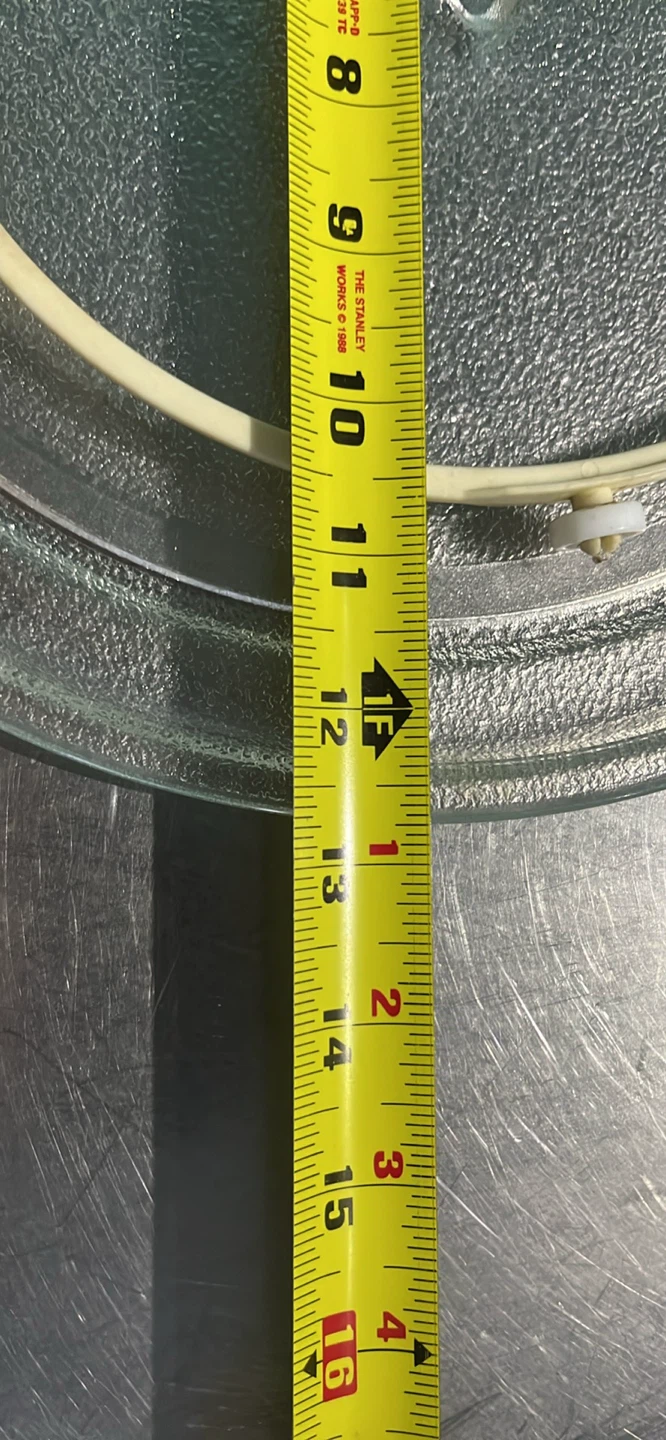 Microwave Glass Plate - 12.75 Inches - photo 2