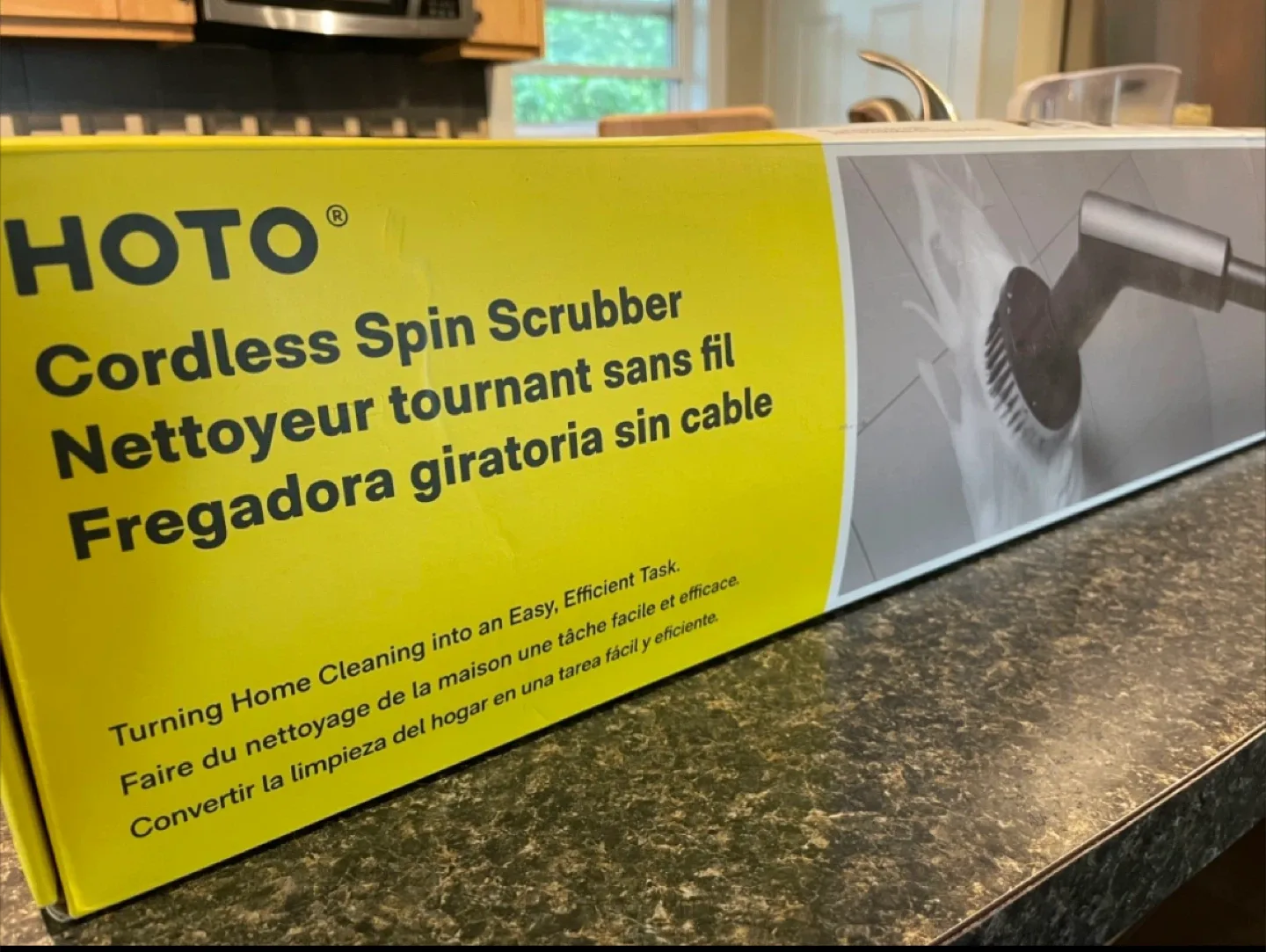 HOTO Cordless Spin Scrubber