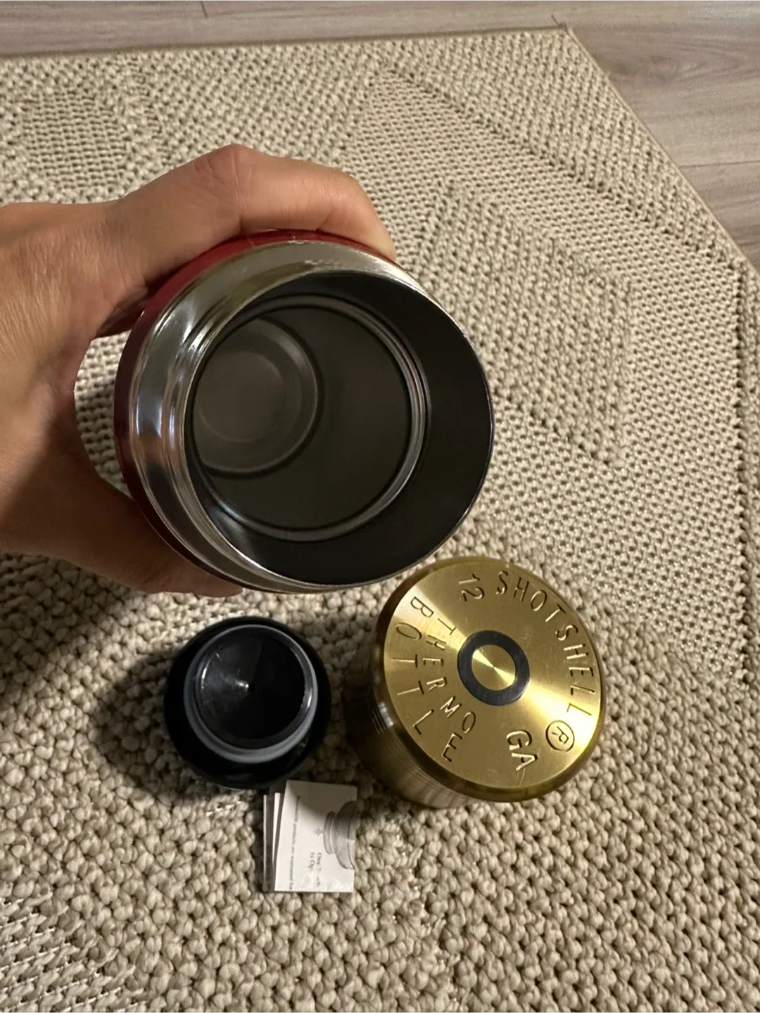 StanSport 12 Gauge Shotshell Thermo Bottle - Red image indicator(4)