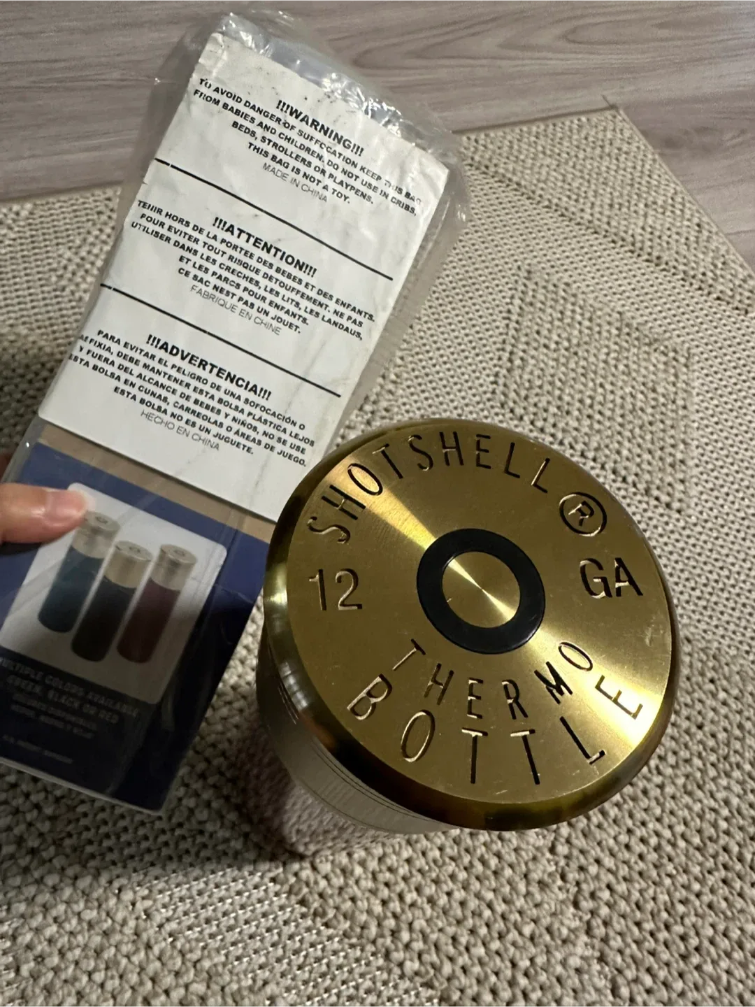 StanSport 12 Gauge Shotshell Thermo Bottle - Red image indicator(2)