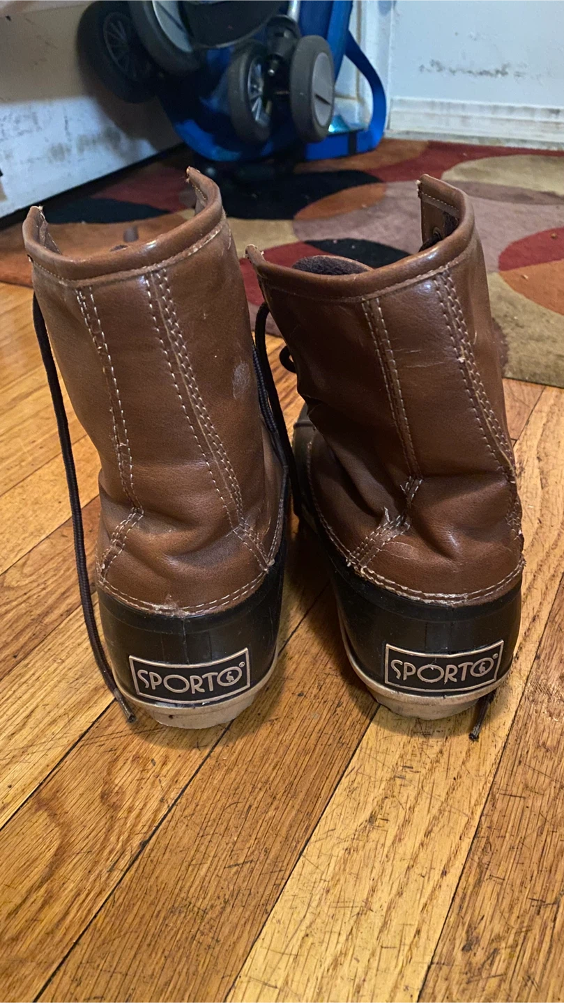 Sporto Brown Duck Boots - Men's Size 9 - photo 2