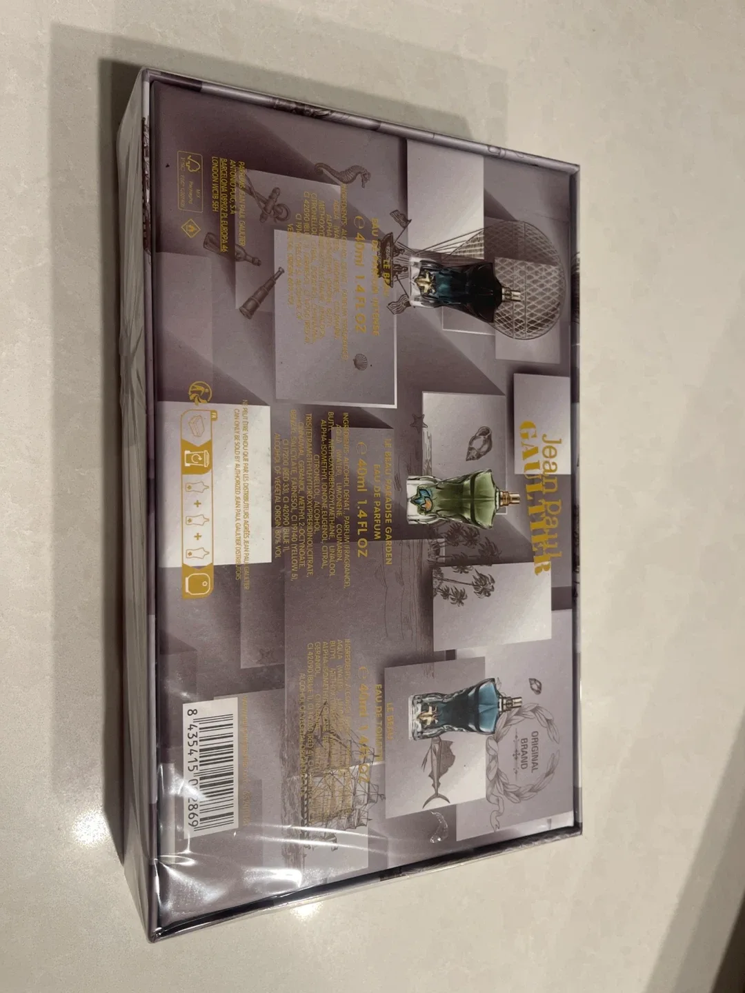 Jean Paul Gaultier Le Beau 3 x 40ml Eau de Toilette Set - New image indicator(5)