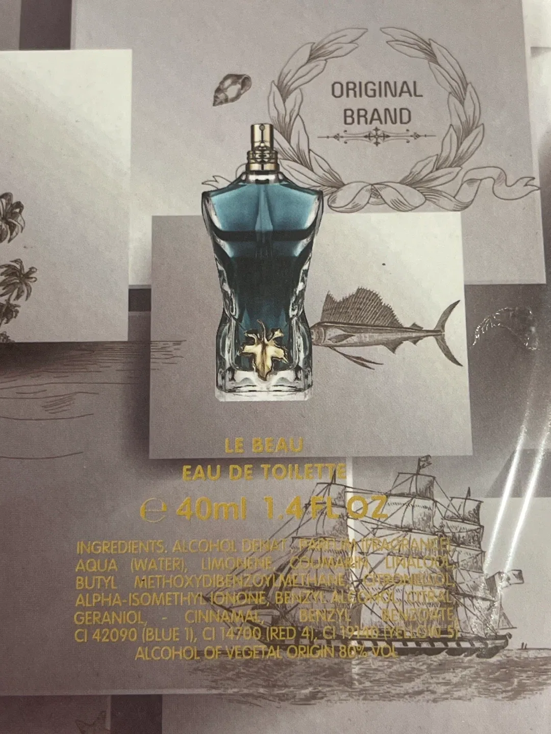 Jean Paul Gaultier Le Beau 3 x 40ml Eau de Toilette Set - New image indicator(8)