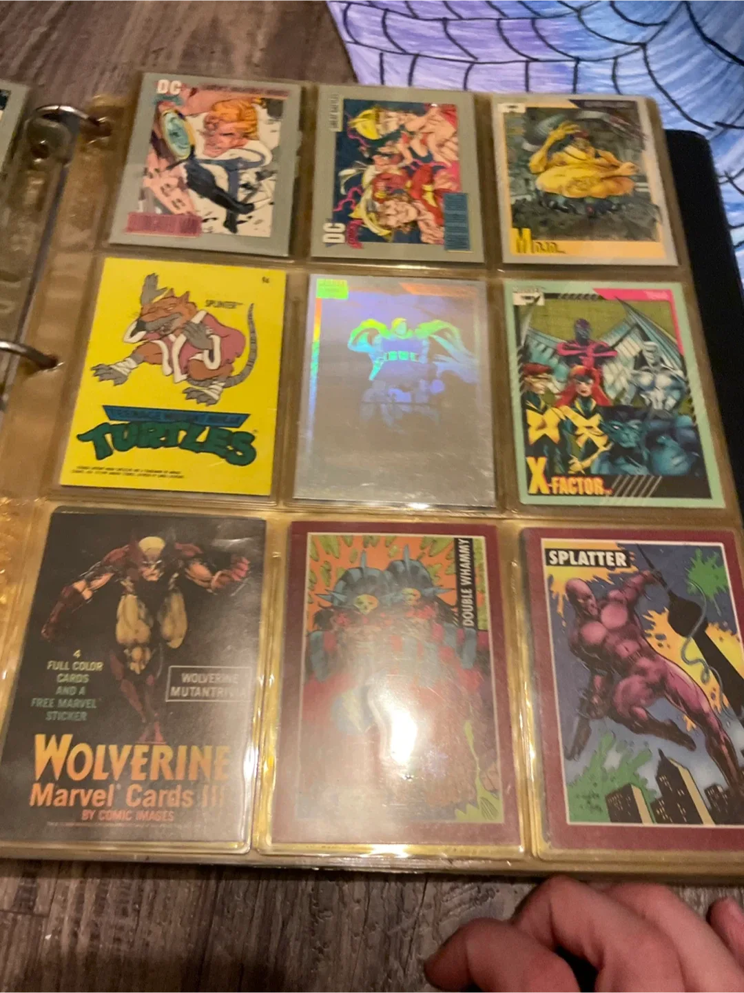 Mixed Sports & Comic Trading Card Lot