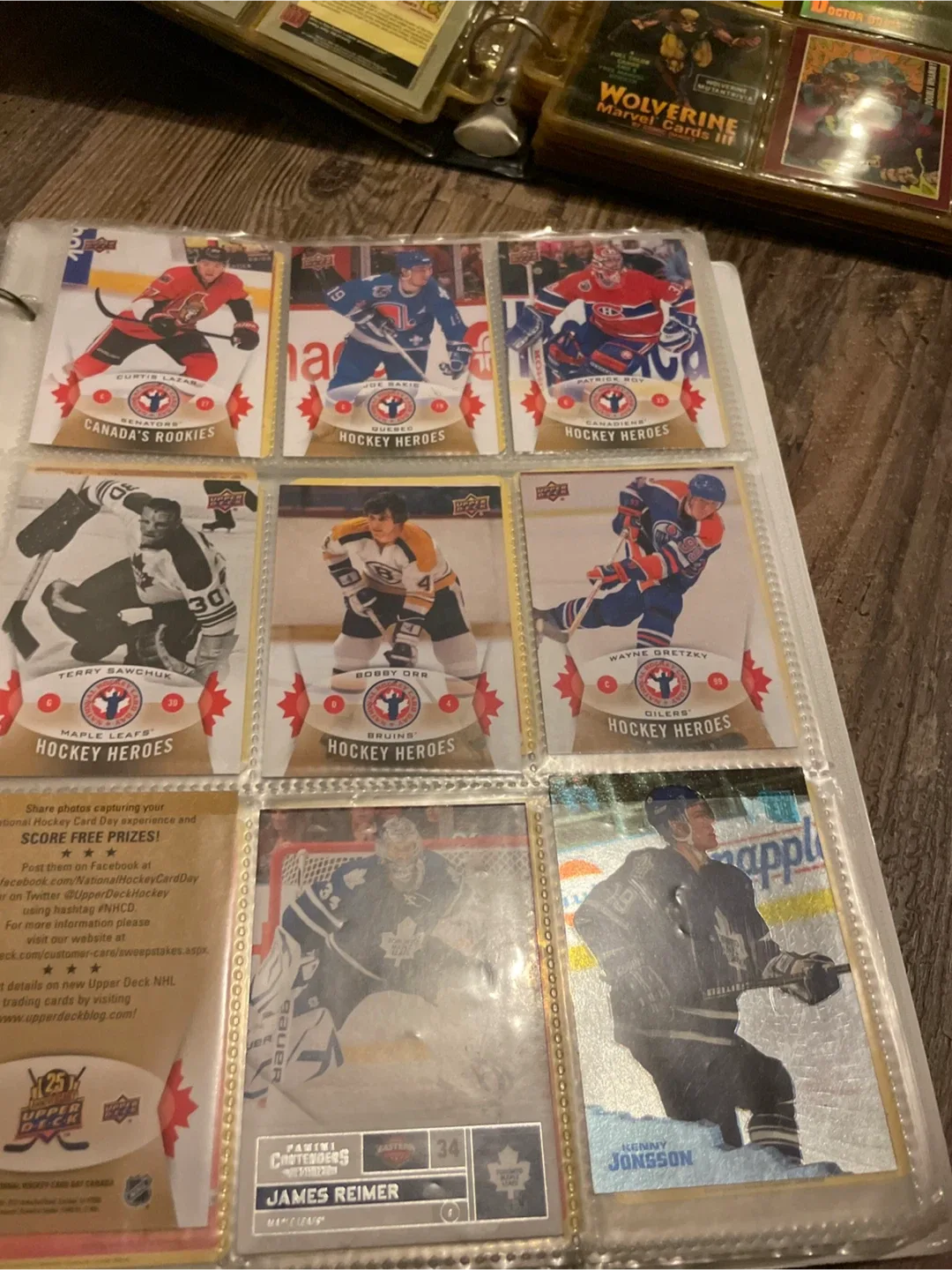 Mixed Sports & Comic Trading Card Lot image indicator(6)