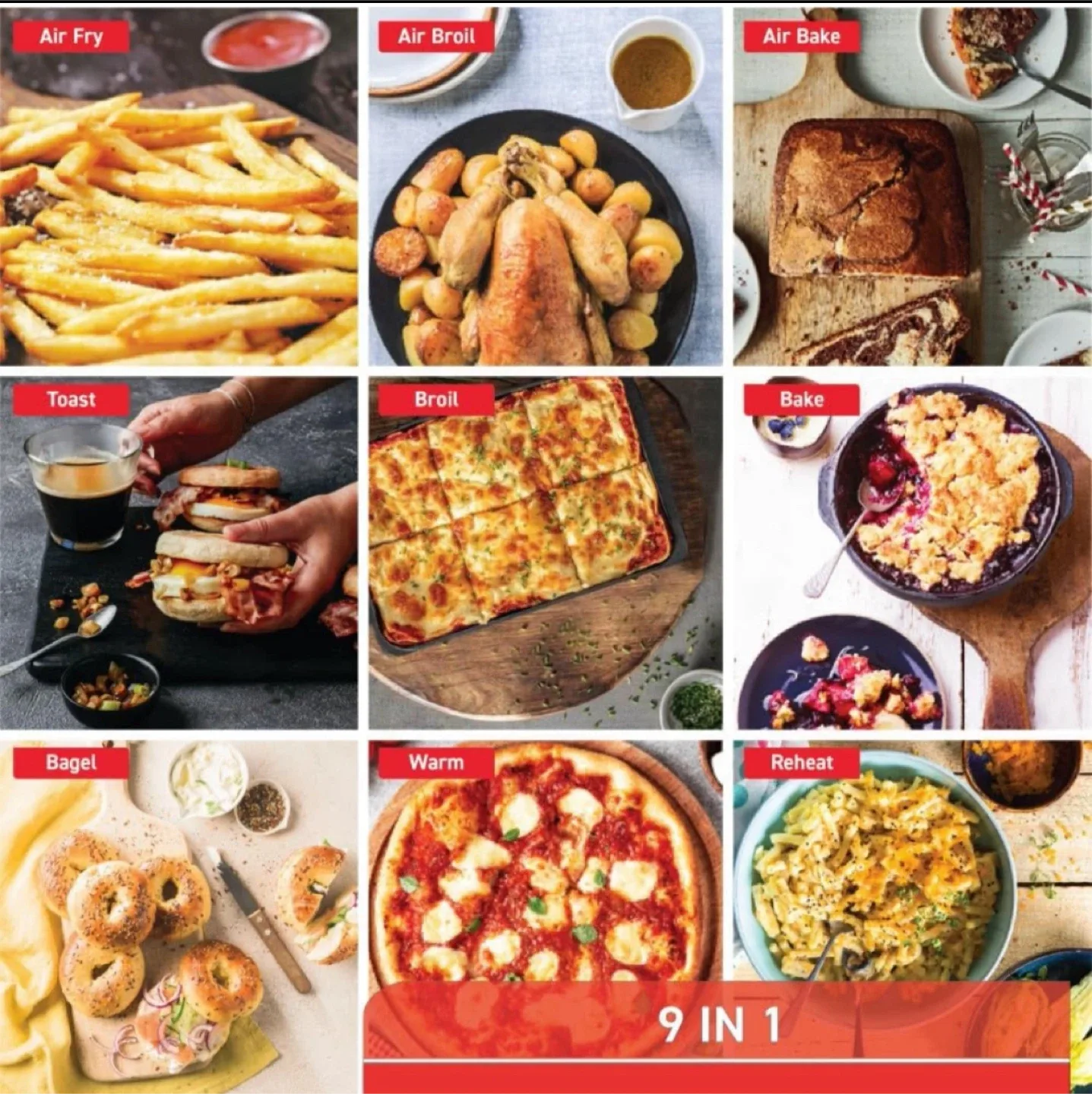 T-fal Easy Fry Multi-function Air Fryer image indicator(4)